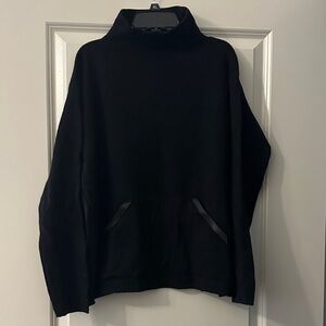 Escada Sport Black Turtleneck Sweater